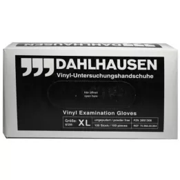VINYL Pahteldamata kindad suurus XL, 100 tk