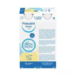 FRESUBIN ENERGY DRINK Vaniljejookide pudel 6X4X200 ml
