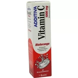 ADDITIVA C-vitamiini vereapelsini pritsimistabletid, 20 tk
