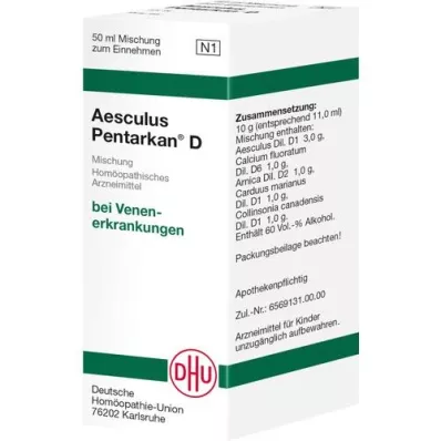 AESCULUS PENTARKAN D Segu, 50 ml