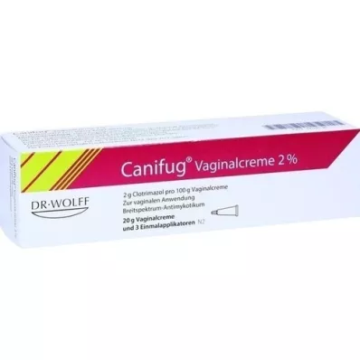 CANIFUG Vaginaalkreem 2% w. 3 apl., 20 g