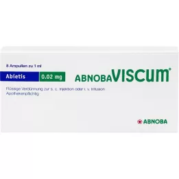 ABNOBAVISCUM Abietis 0,02 mg ampullid, 8 tk