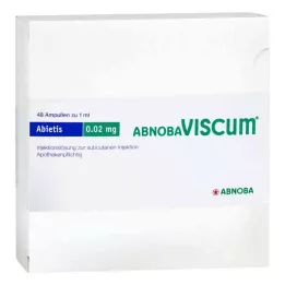 ABNOBAVISCUM Abietis 0,02 mg ampullid, 48 tk