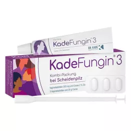 KADEFUNGIN 3 combip.20 g kreemi+3 vaginaaltabletti, 1 tk