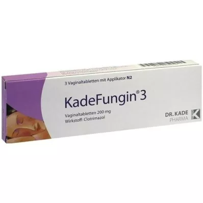 KADEFUNGIN 3 vaginaaltabletti, 3 tk