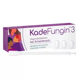 KADEFUNGIN 3 vaginaaltabletti, 3 tk