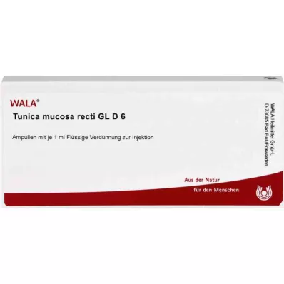 Tunica mucosa recti Gl D6 ampullid (10x1 ml) Tunica mucosa recti Gl D6 ampullid (10x1 ml)
