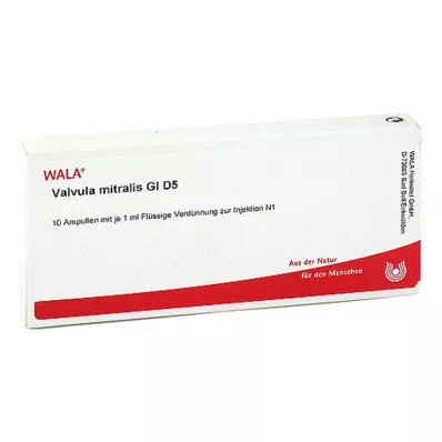 VALVULA mitralis GL D 5 ampulli, 10X1 ml VALVULA mitralis GL D 5 ampulli, 10X1 ml