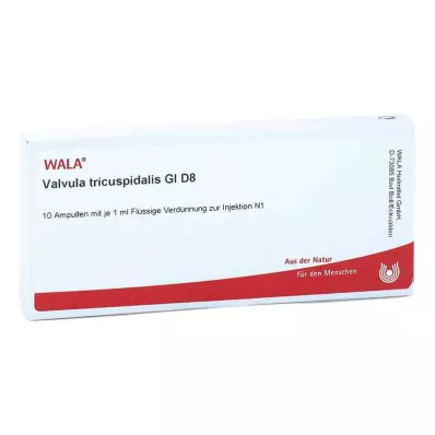 VALVULA tricuspidalis GL D 8 ampulli, 10X1 ml VALVULA tricuspidalis GL D 8 ampulli, 10X1 ml