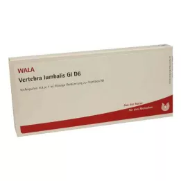 VERTEBRA lumbalis GL D 6 ampulli, 10X1 ml