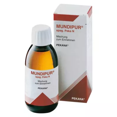 MUNDIPUR ® spag.Peka N mahl, 150 ml MUNDIPUR ® spag.Peka N mahl, 150 ml