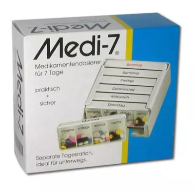 MEDI 7 ravimi dos.f.7 päeva valge, 1 tk MEDI 7 ravimi dos.f.7 päeva valge, 1 tk