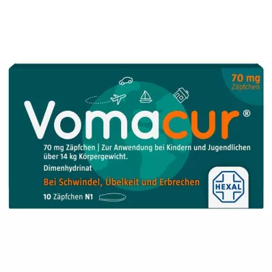 VOMACUR 70 suposiiti, 10 tk