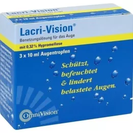 LACRI-VISION silmatilgad, 3X10 ml