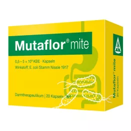 MUTAFLOR lestaga kaetud kõvakapslid, 20 tk