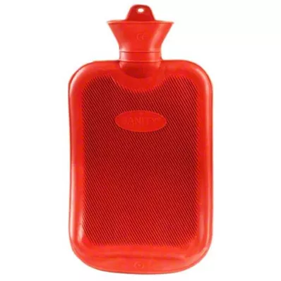 WÄRMFLASCHE Kummist 2 l topeltlamell, 1 tk
