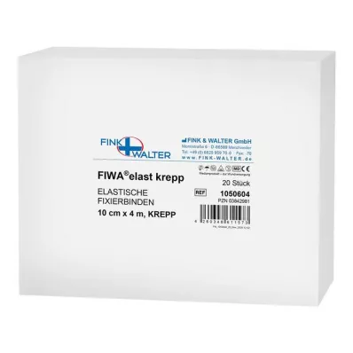 FIXIERBINDE elastne laiasilmaline 10 cmx4 m, 20 tk