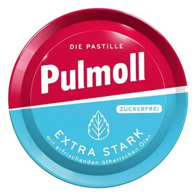 PULMOLL Ekstra tugevad suhkruvabad maiustused, 50 g PULMOLL Ekstra tugevad suhkruvabad maiustused, 50 g