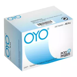 OYO kaetud tabletid, 250 tk