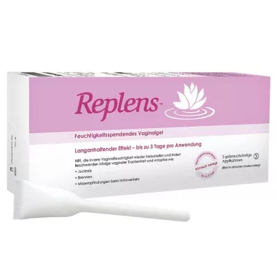 Replens vaginaalse geeliga eeltäidetud aplikaatorid, 3 tk