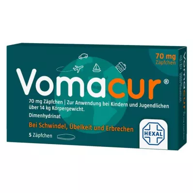 VOMACUR 70 suposiiti, 5 tk VOMACUR 70 suposiiti, 5 tk