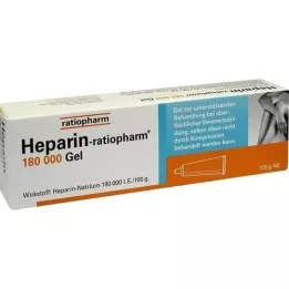 HEPARIN-RATIOPHARM 180 000 I.E. geel, 100 g