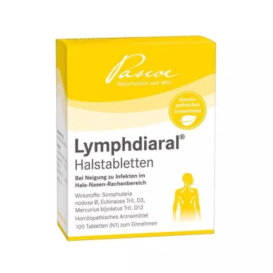 Lümfdiaraalsed kurgutabletid, 100 tk Lümfdiaraalsed kurgutabletid, 100 tk
