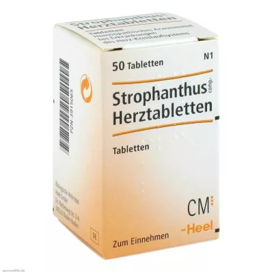 STROPHANTHUS COMP.Südame tabletid, 50 tk STROPHANTHUS COMP.Südame tabletid, 50 tk