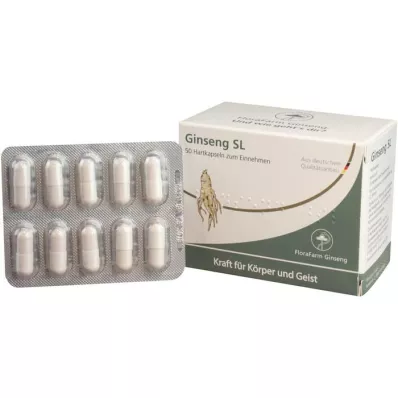 GINSENG SL kõvad kapslid, 50 tk