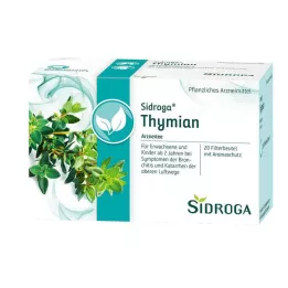 SIDROGA Tüümianitee filtrikott, 20X1,6 g