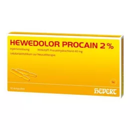 HEWEDOLOR Prokaiin 2% ampullid, 10 tk