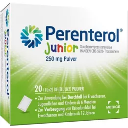 PERENTEROL Junior 250 mg pulbri kotike, 20 tk