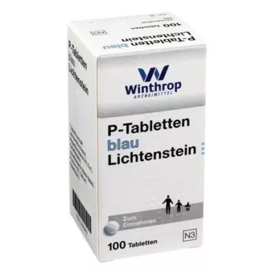 P tabletid sinised 8 mm jaotus, 100 tk