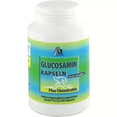 GLUCOSAMIN CHONDROITIN Kapslid, 120 tk