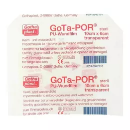 GOTA-POR PU Haavakile 10x6 cm steriilne plaaster, 1 tk