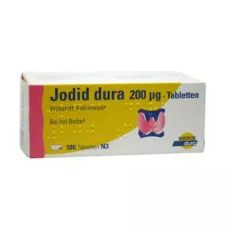 JODID dura 200 µg tabletid, 100 tk