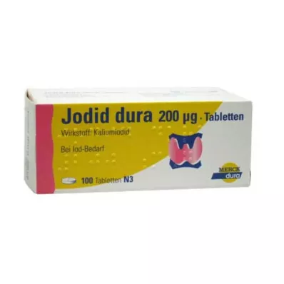 JODID dura 200 µg tabletid, 100 tk