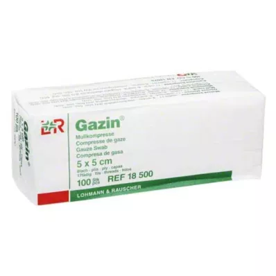 GAZIN Salvrätik komp.5x5 cm mittesteriilne 8x Op, 100 tk GAZIN Salvrätik komp.5x5 cm mittesteriilne 8x Op, 100 tk