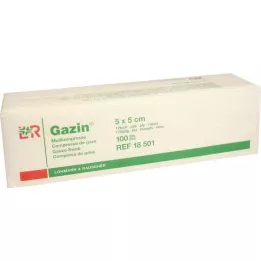GAZIN Salvrätik komp.5x5 cm mittesteriilne 12x Op, 100 tk