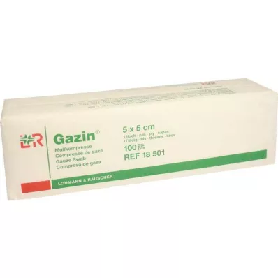 GAZIN Salvrätik komp.5x5 cm mittesteriilne 12x Op, 100 tk GAZIN Salvrätik komp.5x5 cm mittesteriilne 12x Op, 100 tk