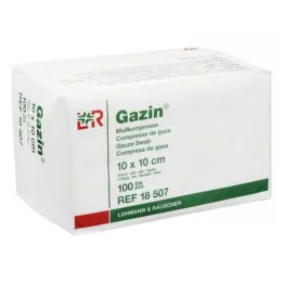 GAZIN Salvrätikomplekt 10x10 cm mittesteriilne 12x op, 100 tk