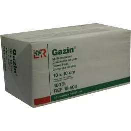 GAZIN Salvrätikomplekt 10x10 cm mittesteriilne 16x op, 100 tk