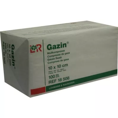 GAZIN Salvrätikomplekt 10x10 cm mittesteriilne 16x op, 100 tk GAZIN Salvrätikomplekt 10x10 cm mittesteriilne 16x op, 100 tk