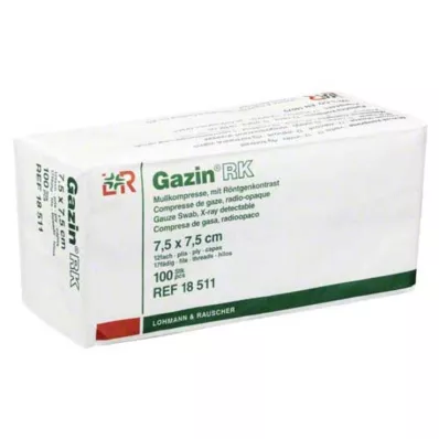 GAZIN Salvrätik komp.7,5x7,5 cm mittesteriilne 12x RK, 100 tk