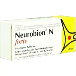 NEUROBION N forte kaetud tabletid, 20 tk