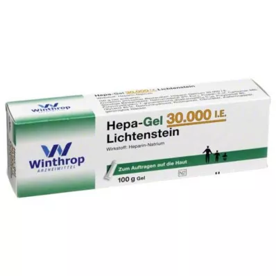HEPA GEL 30,000 I.U. Lichtenstein, 100 g