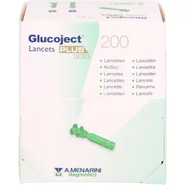 GLUCOJECT Lantsetid PLUS 33 G, 200 tk