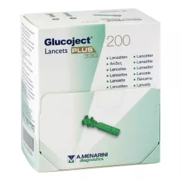 GLUCOJECT Lantsetid PLUS 33 G, 200 tk