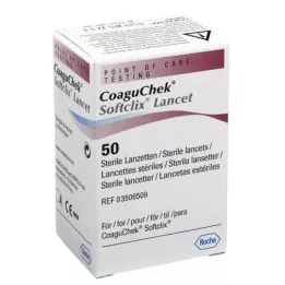 COAGUCHEK Softclix lantsett, 50 tk