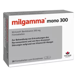 MILGAMMA mono 300 õhukese polümeerikattega tablett, 30 tk